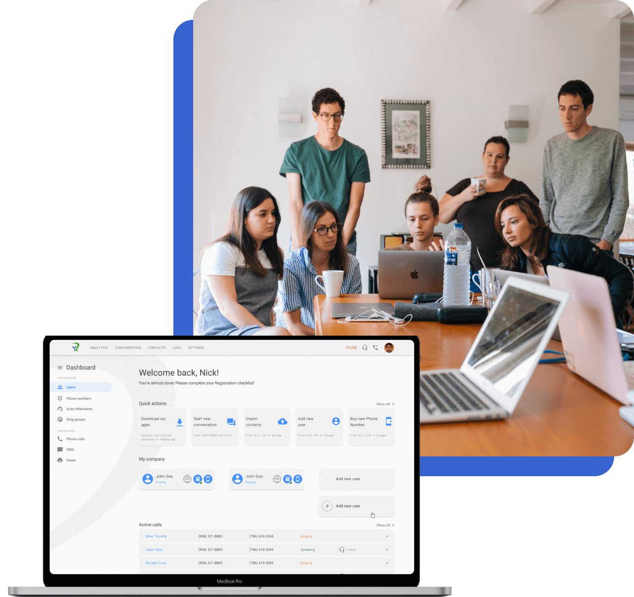 Easy To Use Phone System Dashboard